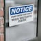 Signmission Hvac Roof Top Units Main Shutoffs Inside, 5 in W x Rectangle, Vinyl Decal OS-2PACK-NS-D-35-L-13561 - alternate 4